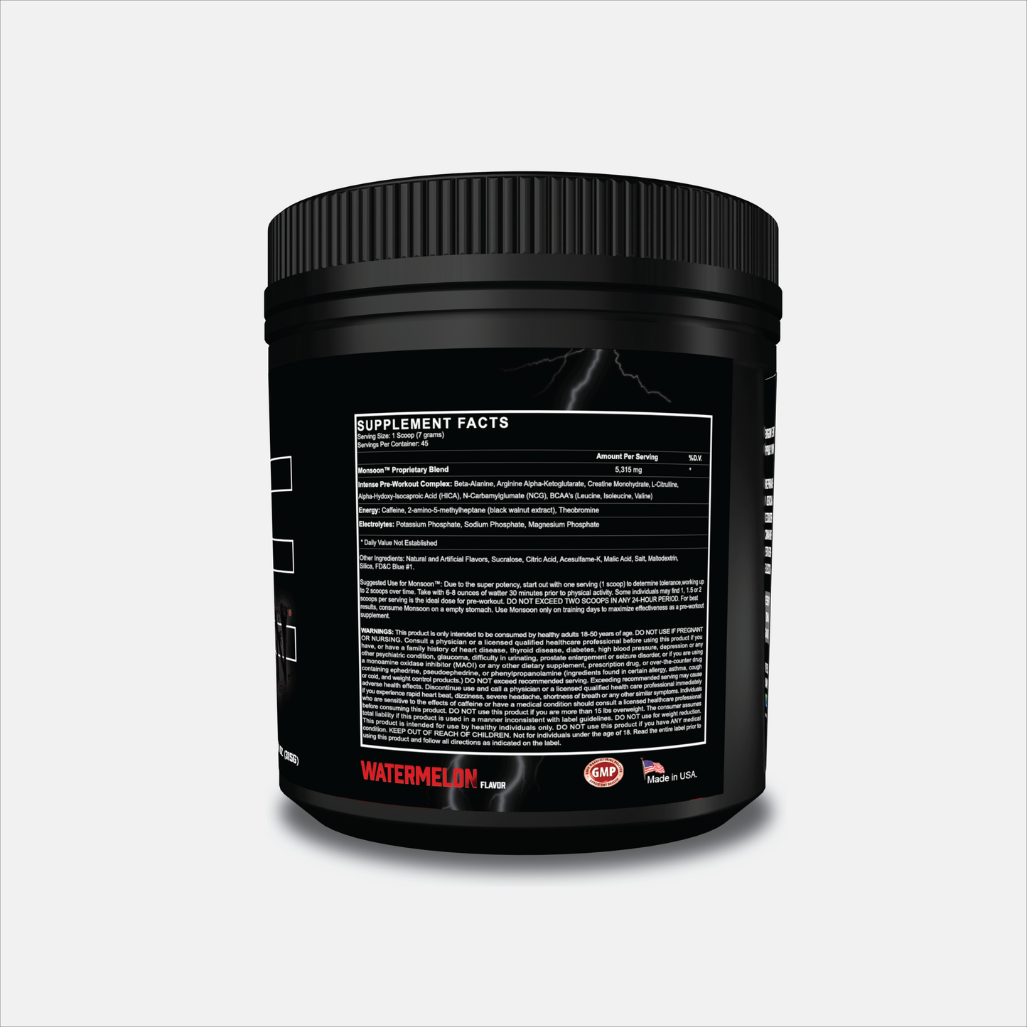 MONSOON® - PRE-WORKOUT - WATERMELON STORM